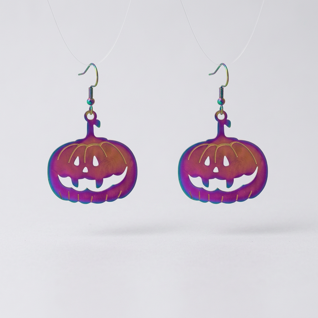 Gradient Pumpkin Earrings