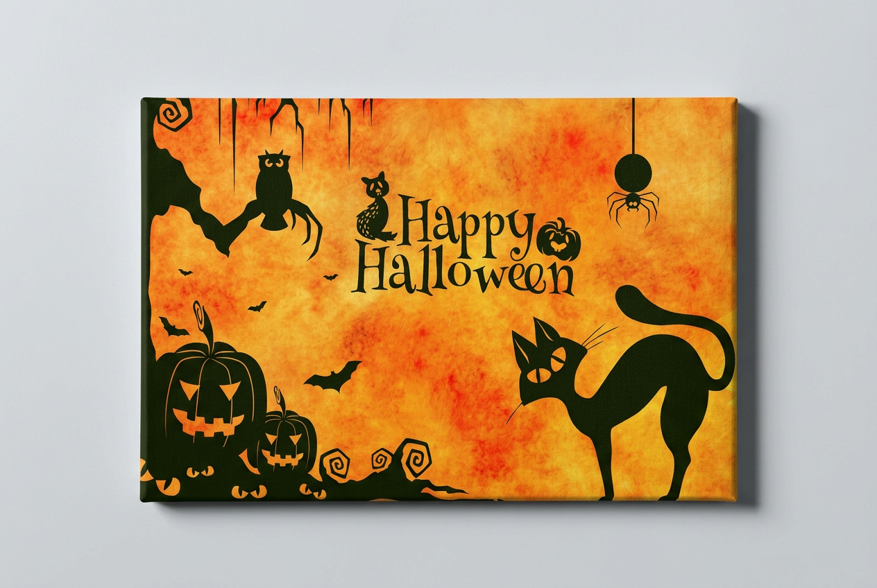 Happy Halloween Wall Art 30×20