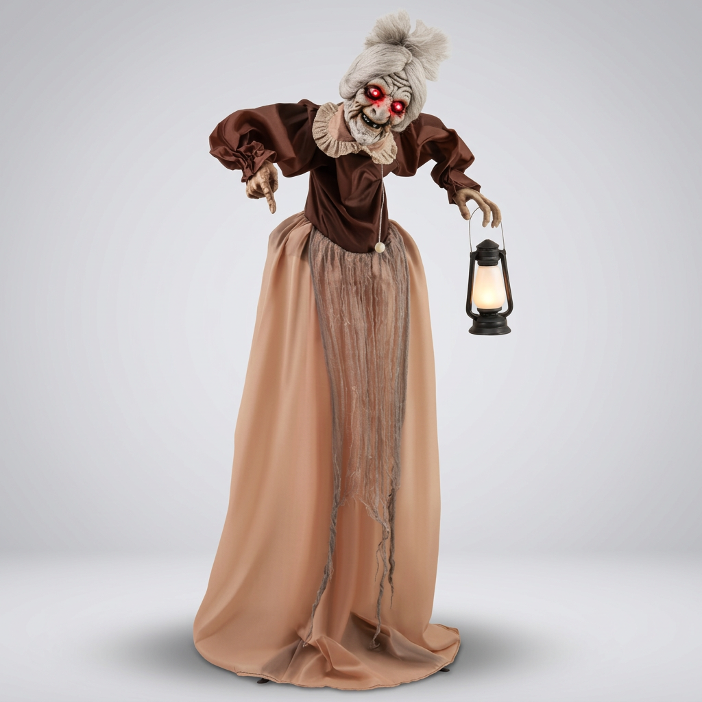 Animatronic Talking Old Hag