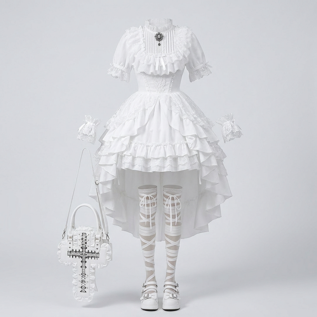 Lolita Nightingale Set — White