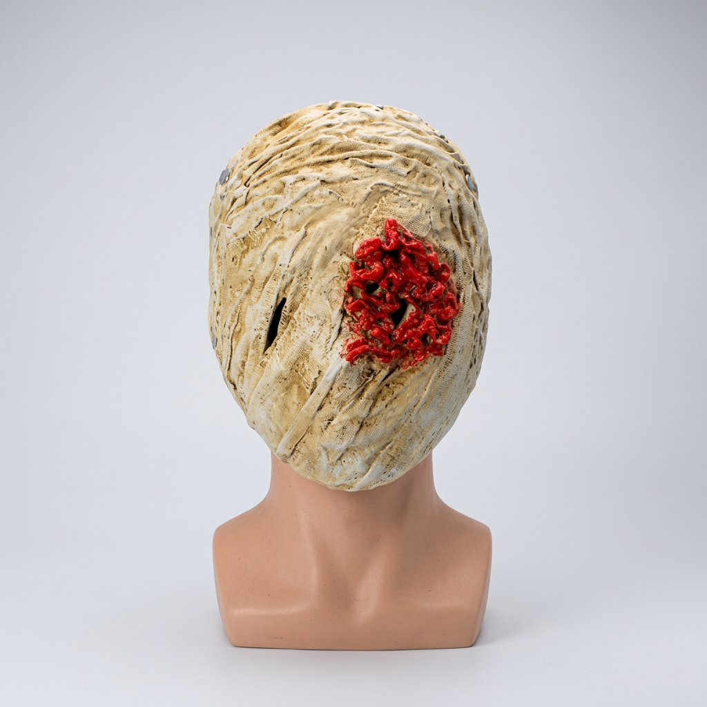 Faceless Nurse Bloody Latex Mask