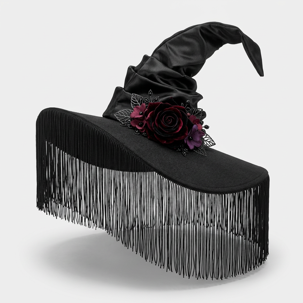 Punk Gothic Witch Hat