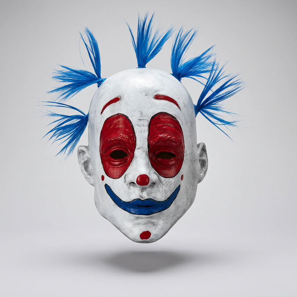 Joker Clown Latex Mask